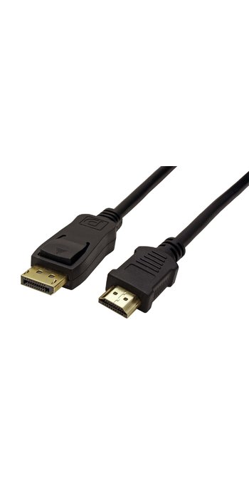 Kabel DisplayPort na HDMI 1,5m - datový kabel pro monitory